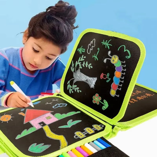 Silinebilir Çocuk Yazı Tahtası | Eğitici & Tekrar Kullanılabilir Defter